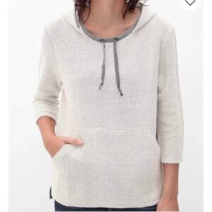 Roxy Y2K Vintage slouchy soft hoodie gray shirt Medium